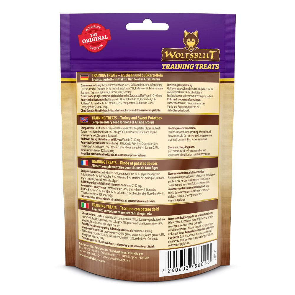 Training Treats Black Bird 70g