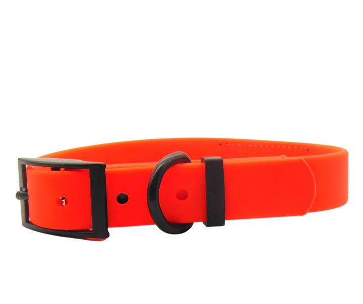 Halsband "Schietwedda" Neon Orange S