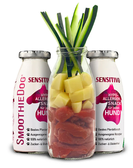 SmoothieDog Sensitivo (Pferd) 250ml