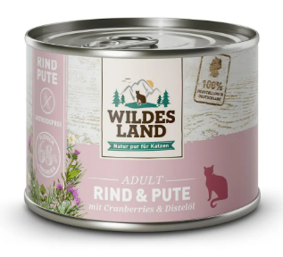 Rind und Pute mit Distelöl 200g