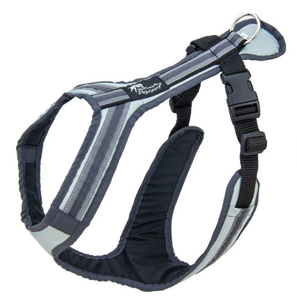 SAFETY Zug- und Führgeschirr grau-anthrazit SM