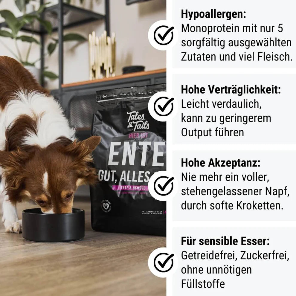 Ente gut, alles gut - softes Trockenfutter 4kg