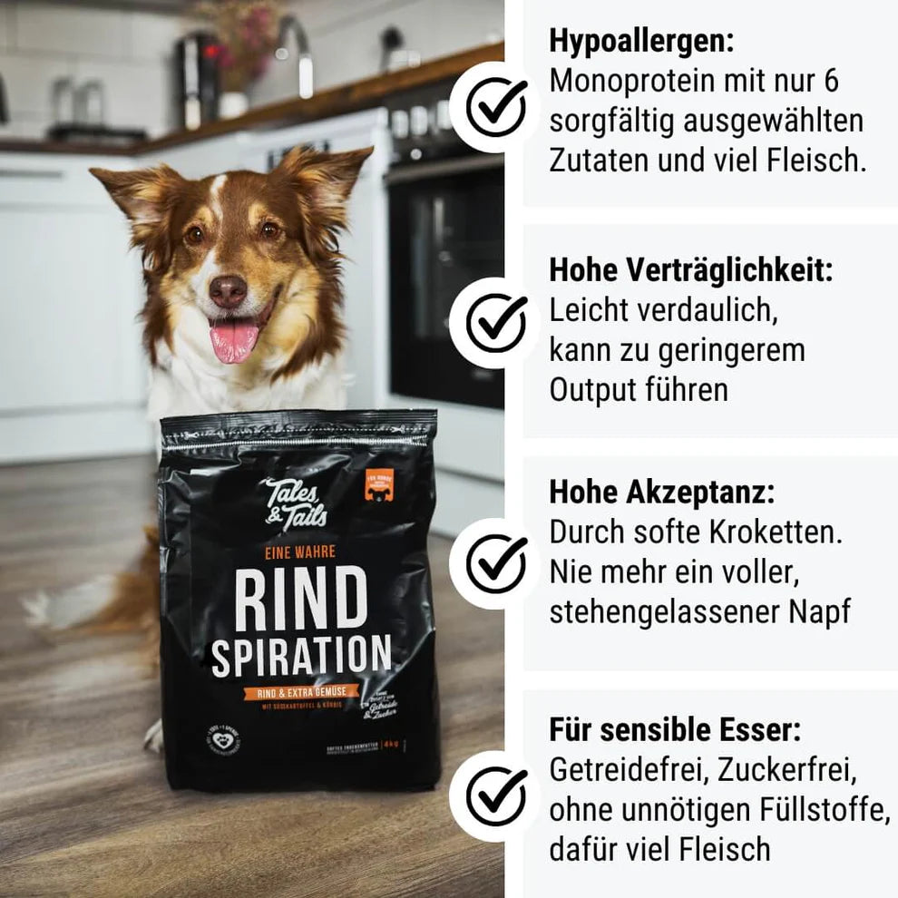 Eine wahre Rindspiration- softes Trockenfutter 4kg