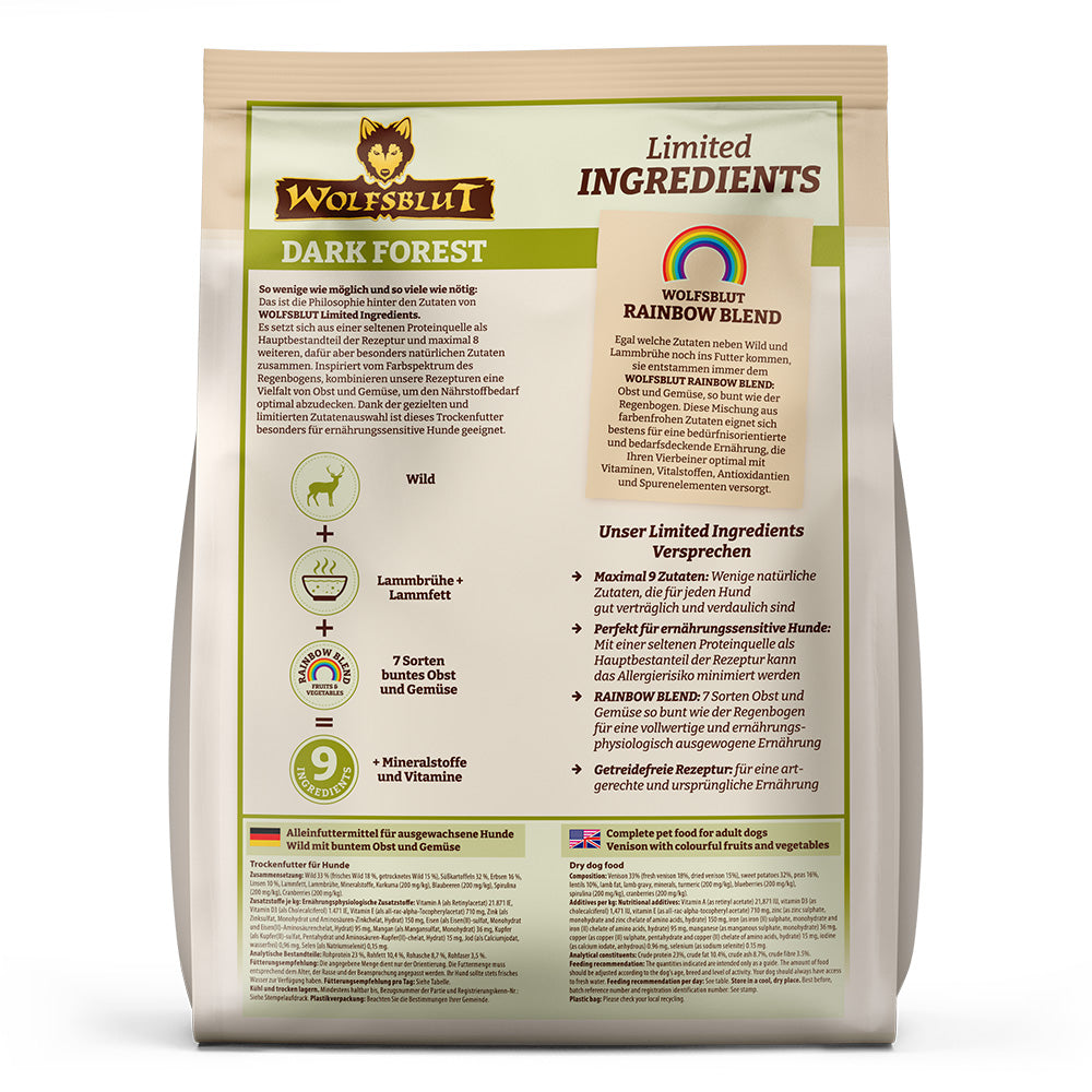 Limited Ingredients Dark Forest 1kg