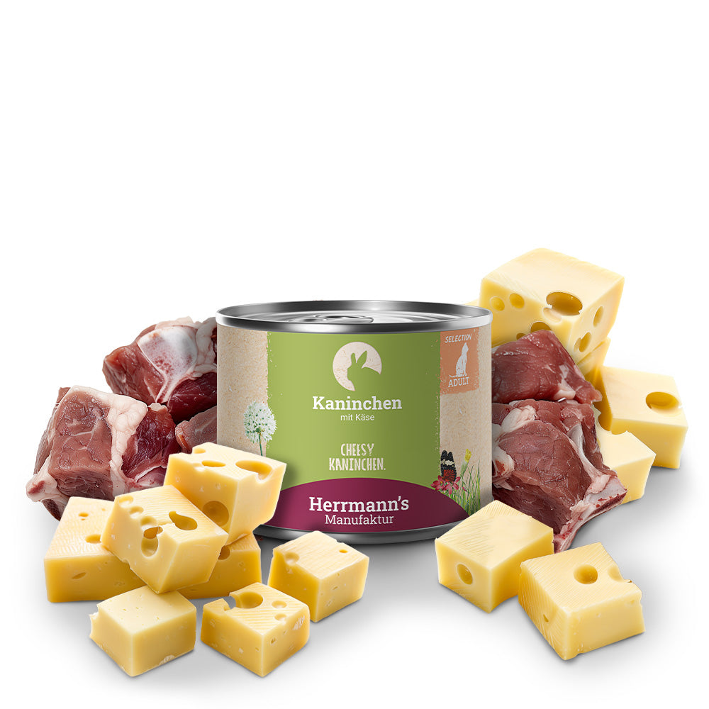 Kaninchen und Käse 200g