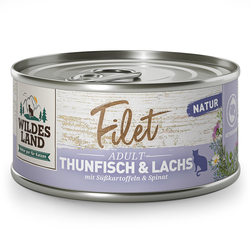 Filet Thunfisch & Lachs 80g