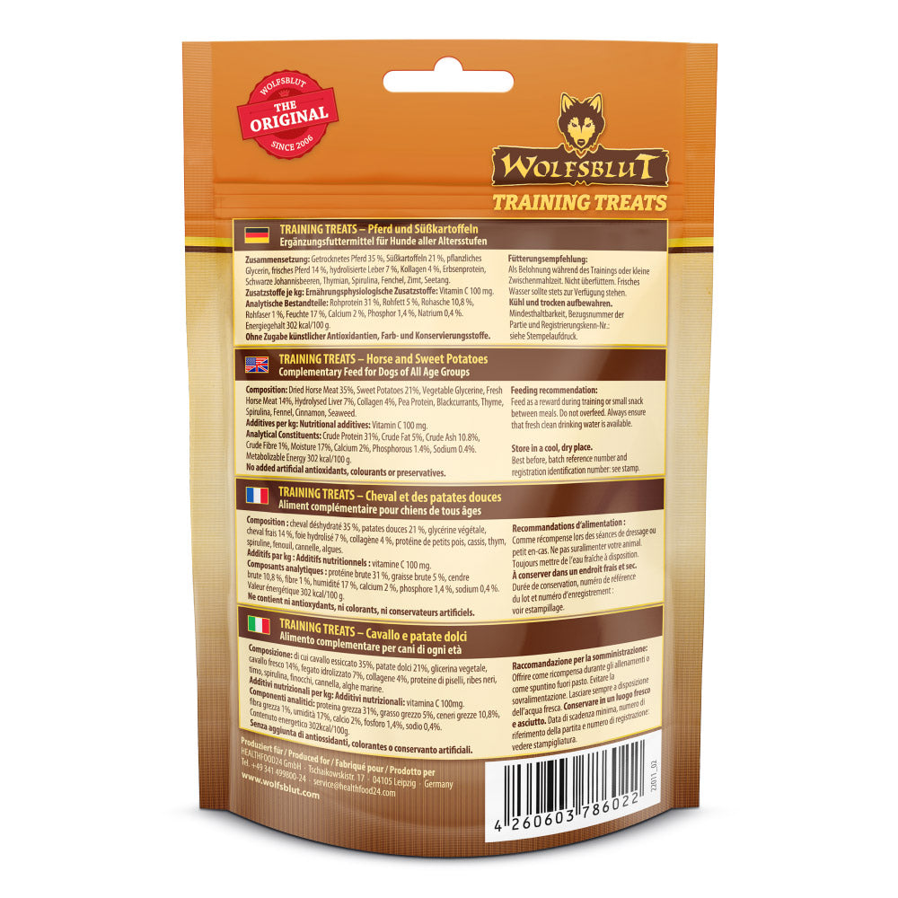 Wide Plain Training Treats 70g