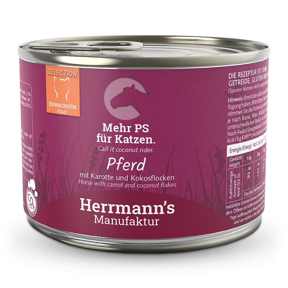 Pferd mit Karotte & Kokosflocken 200g