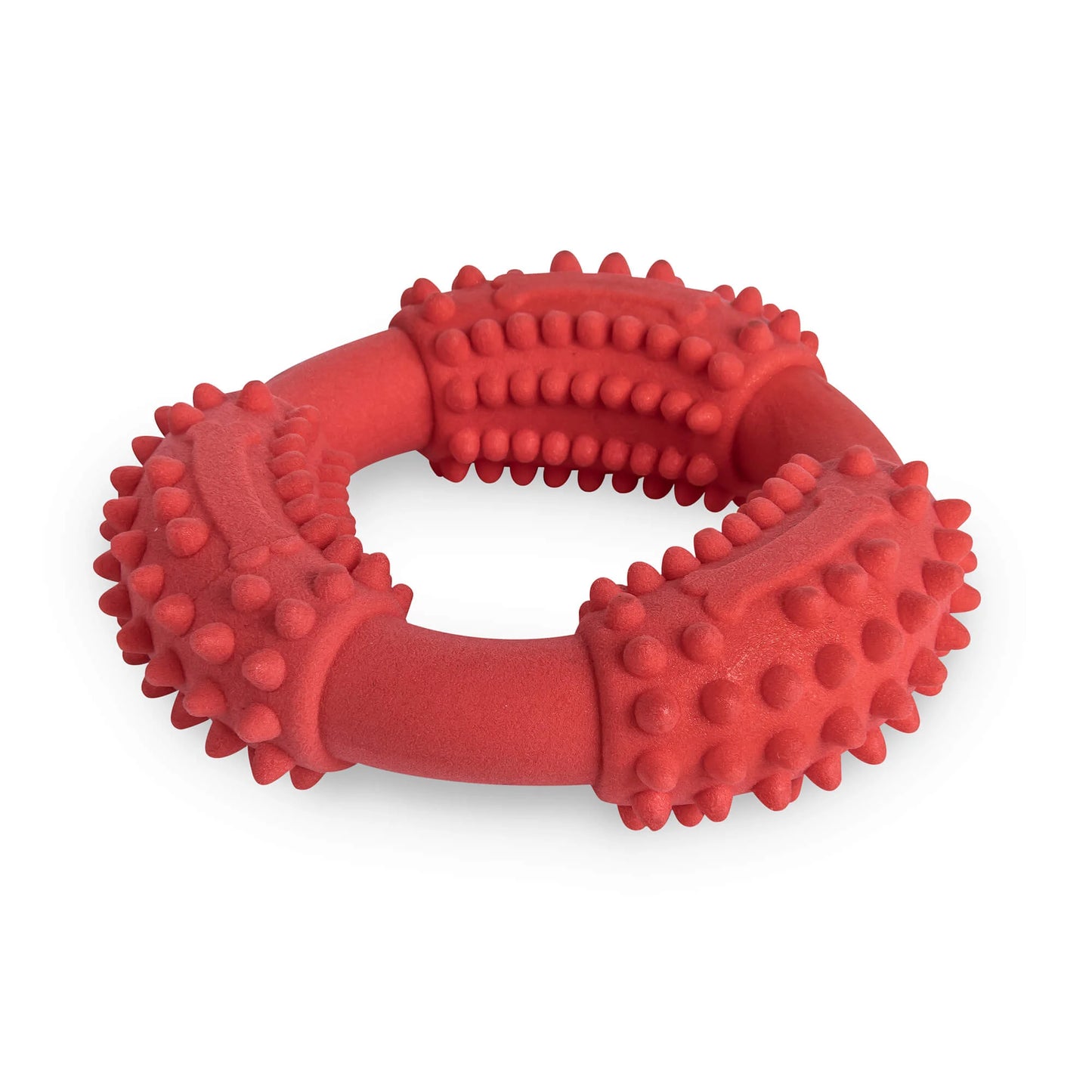 Foam Ring für Hunde in rot