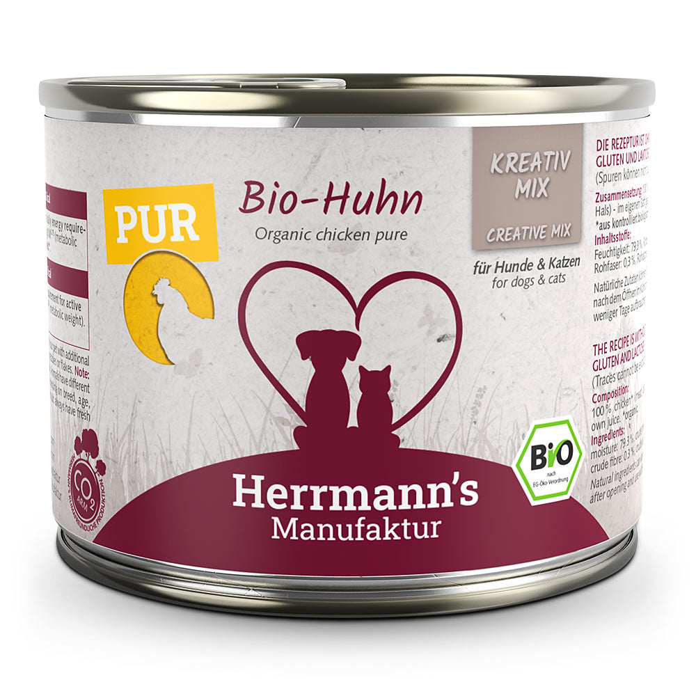 Bio Huhn Reinfleisch 200g