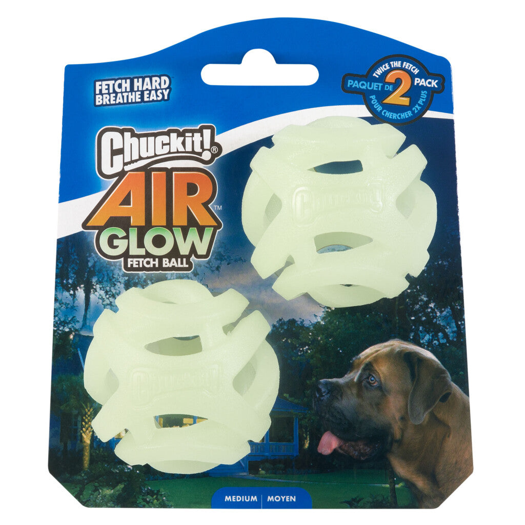 Air Glow Fetch Ball M 2er Pack