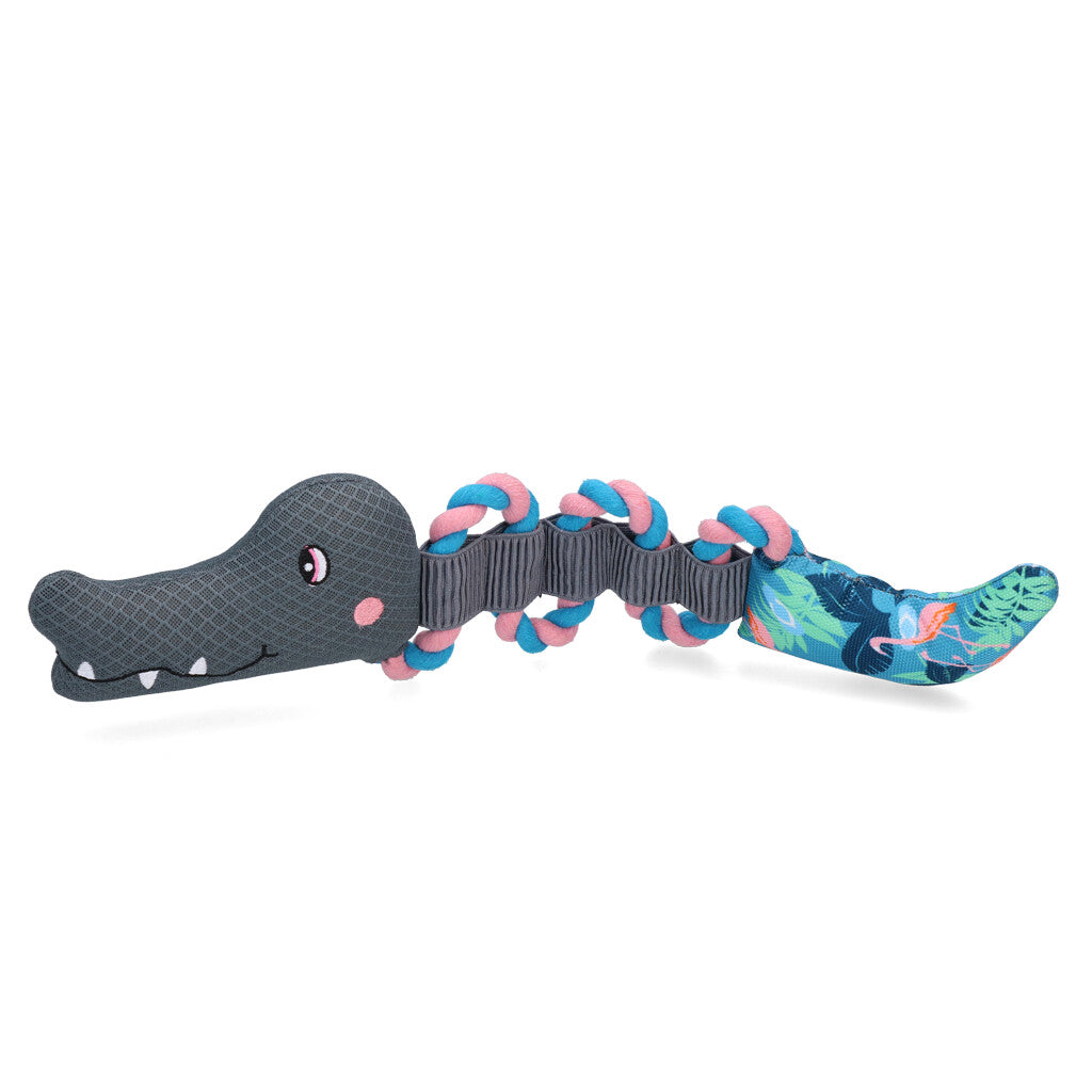 Pull Me! Crocky Rope Flamingo
