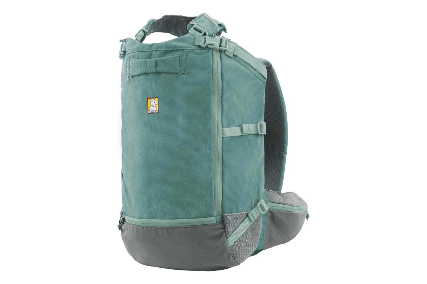Hitch Hiker Hunde-Rucksacktrage River Rock Green