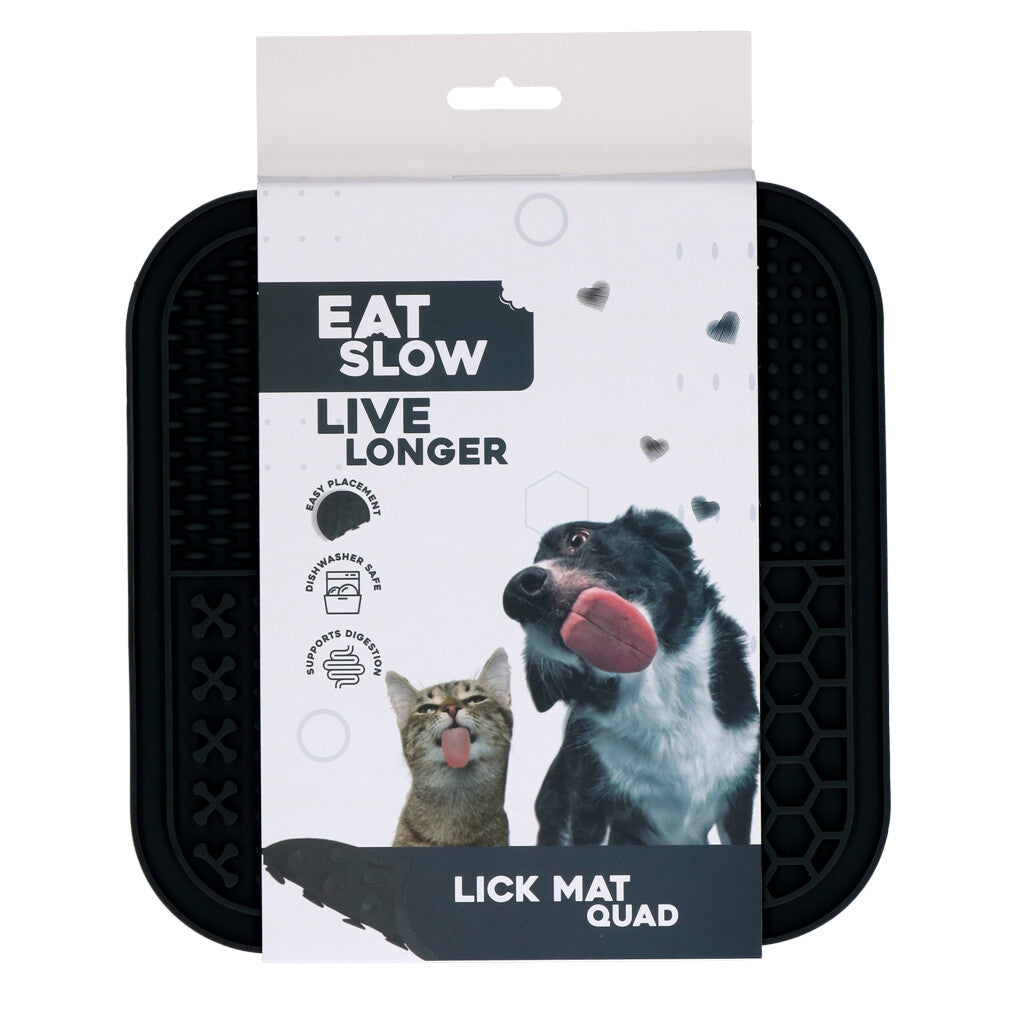 Lick Mat Quad Grau