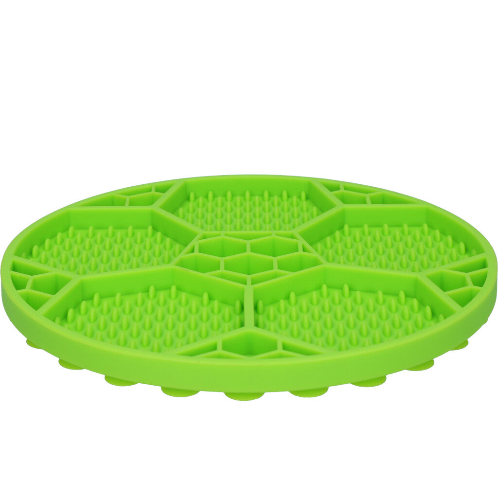 Lick Mat Soccer Ball Grün