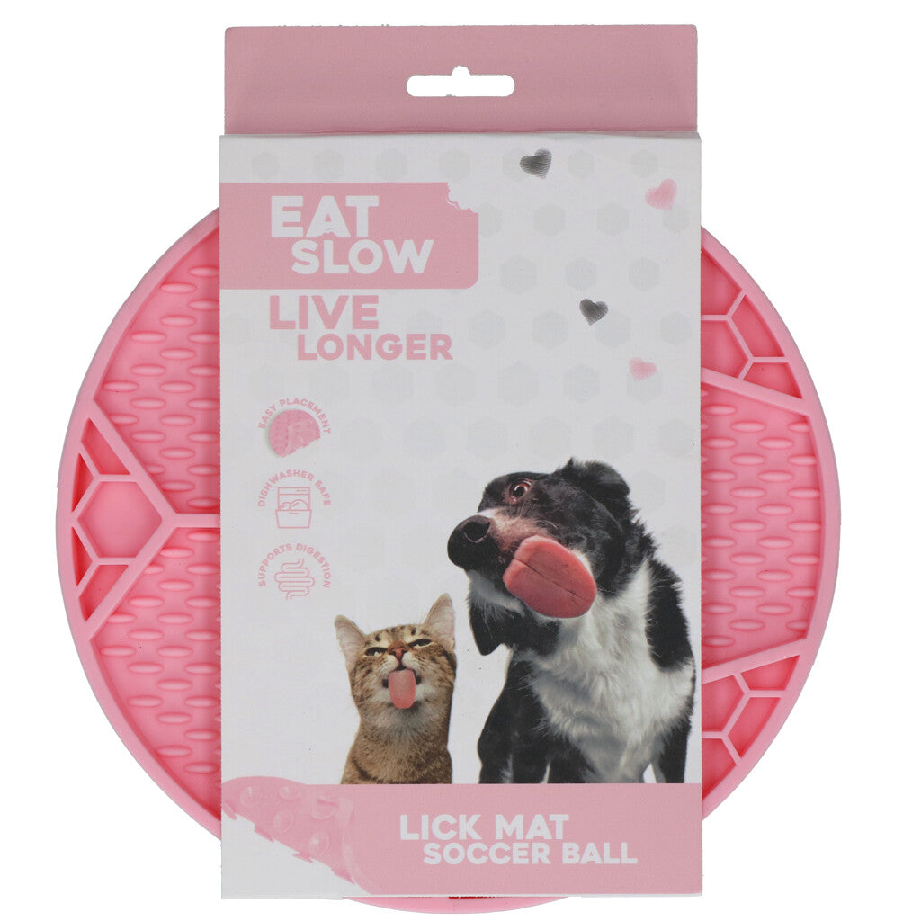Lick Mat Soccer Ball Rosa