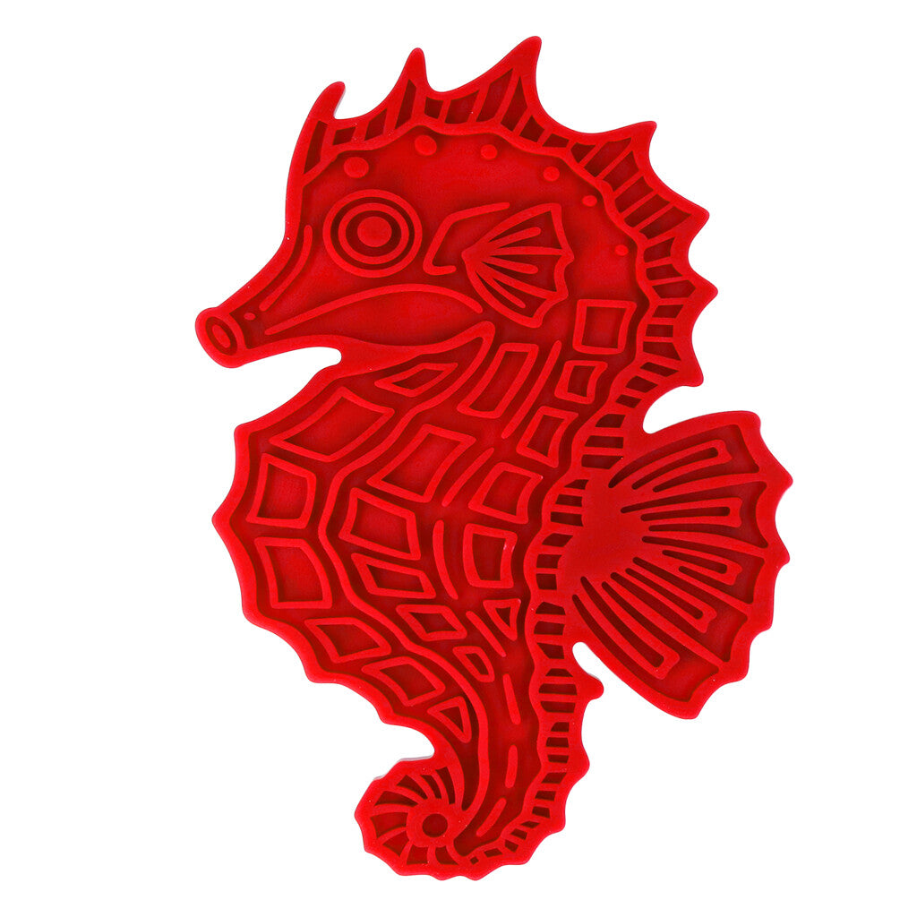 Lick Mat Seahorse Rot