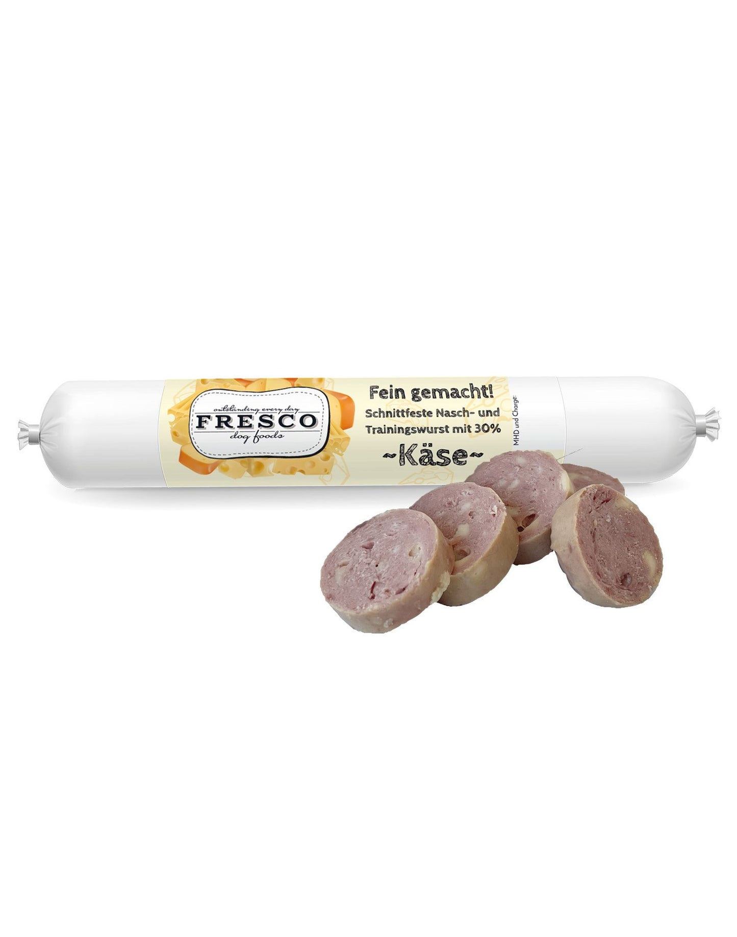Trainings- und Naschwurst Käse