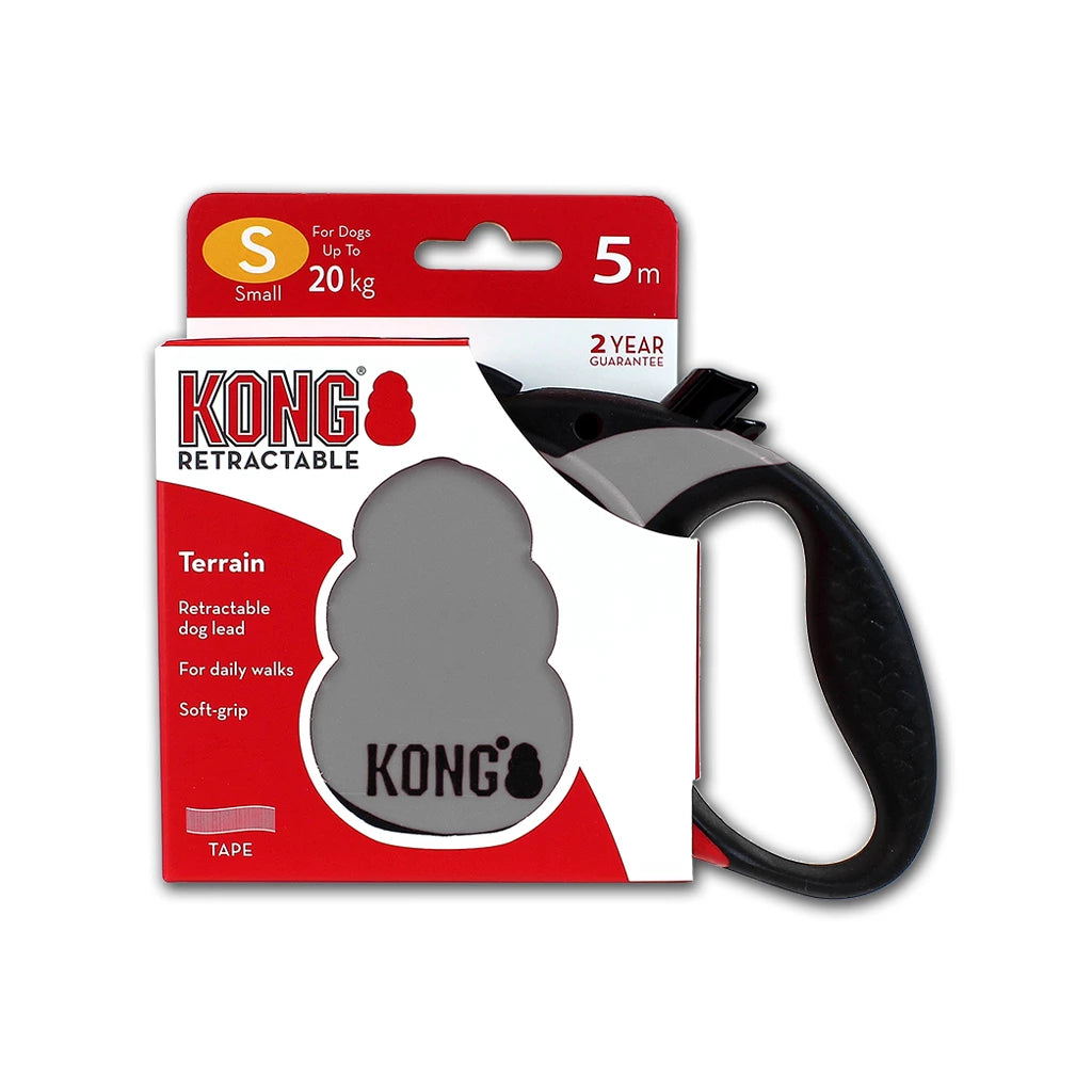 Retractable Leash Terrain Grey S