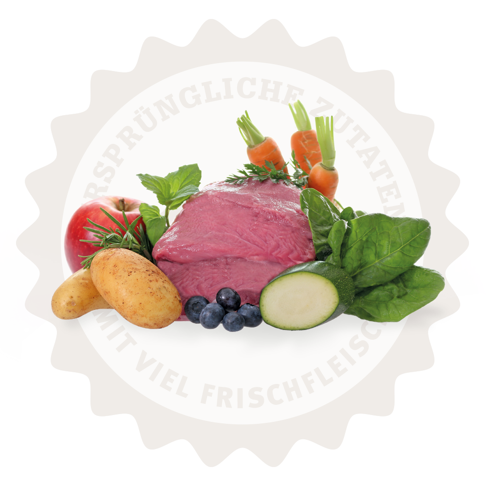 Dosenfleisch-Menü Lamm