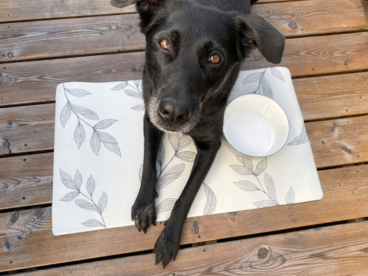 Napfunterlage Botanic Leaves