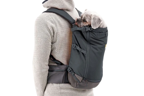 Hitch Hiker Hunde-Rucksacktrage Basalt Gray