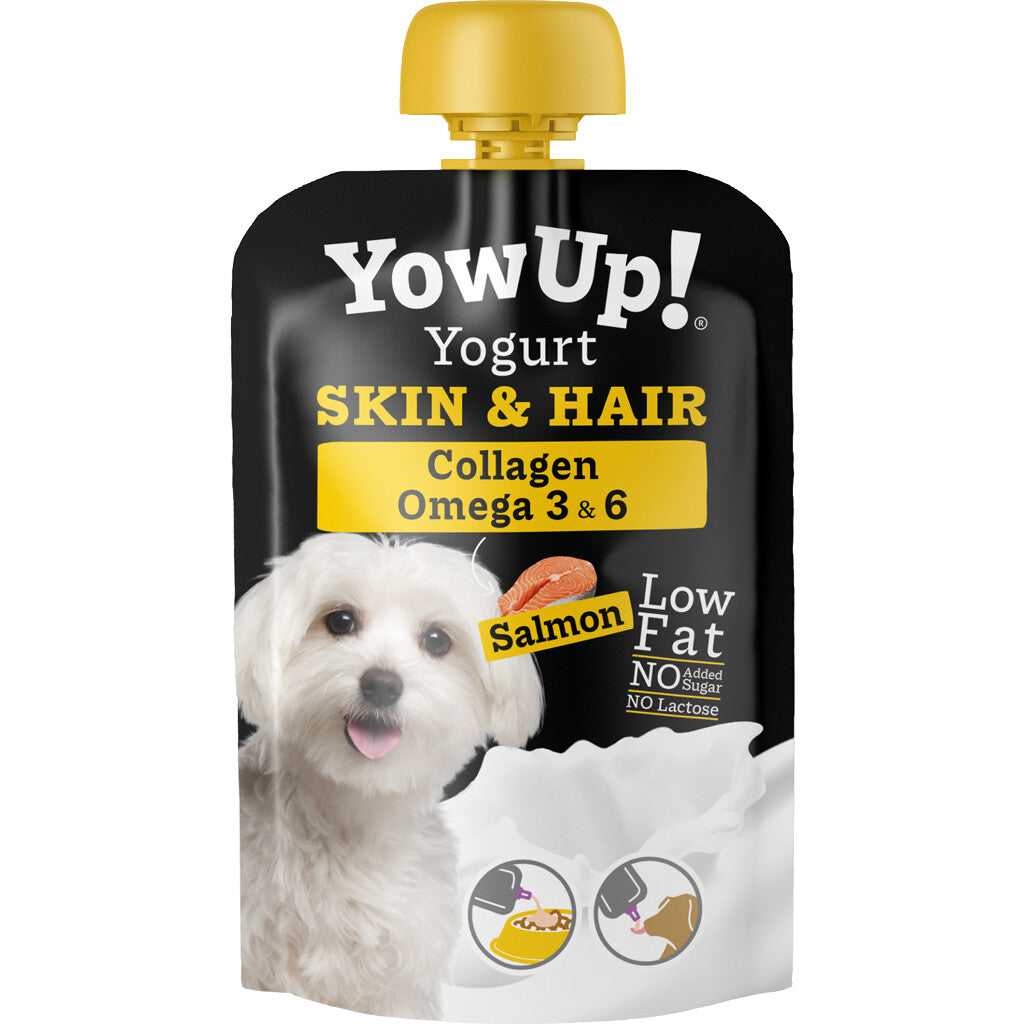 Yogurt Dogs Salmon Skin & Hair 115g