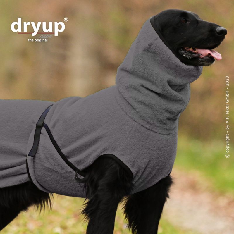 Dryup Cape Bademantel Anthrazit
