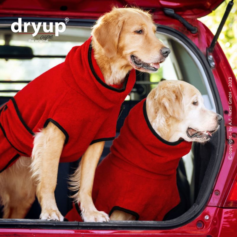 Dryup Cape Bademantel Rot