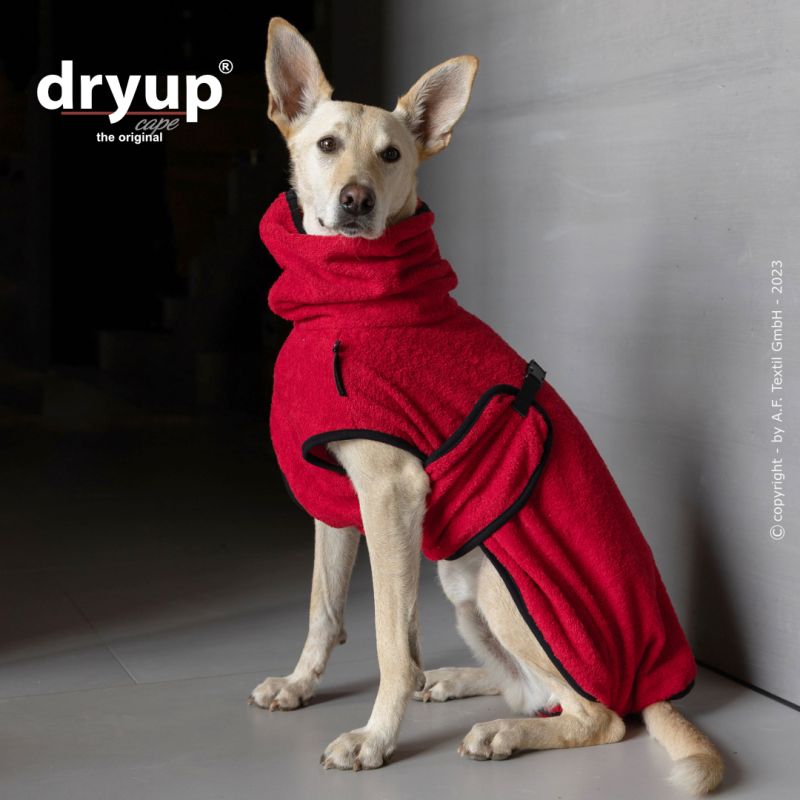 Dryup Cape Bademantel Rot