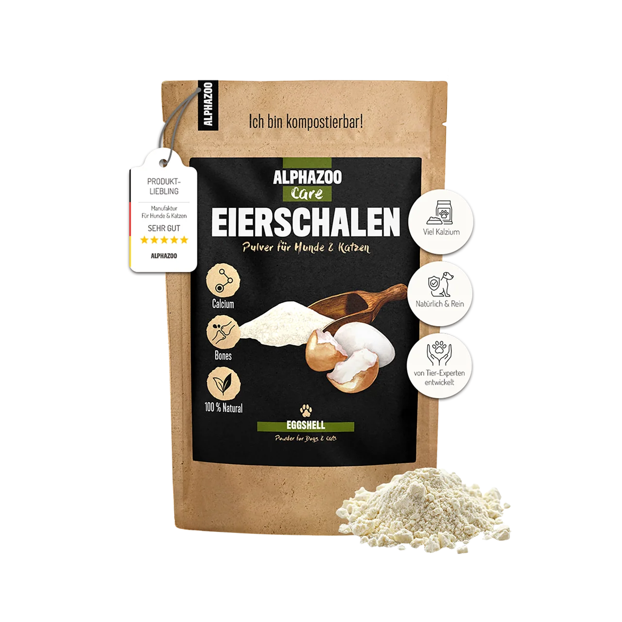 Eierschalenpulver 250g