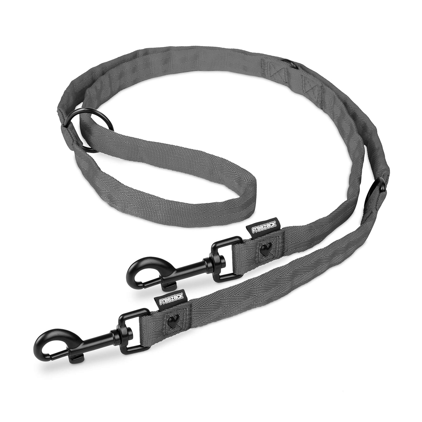 Hundeleine Comfort grau M
