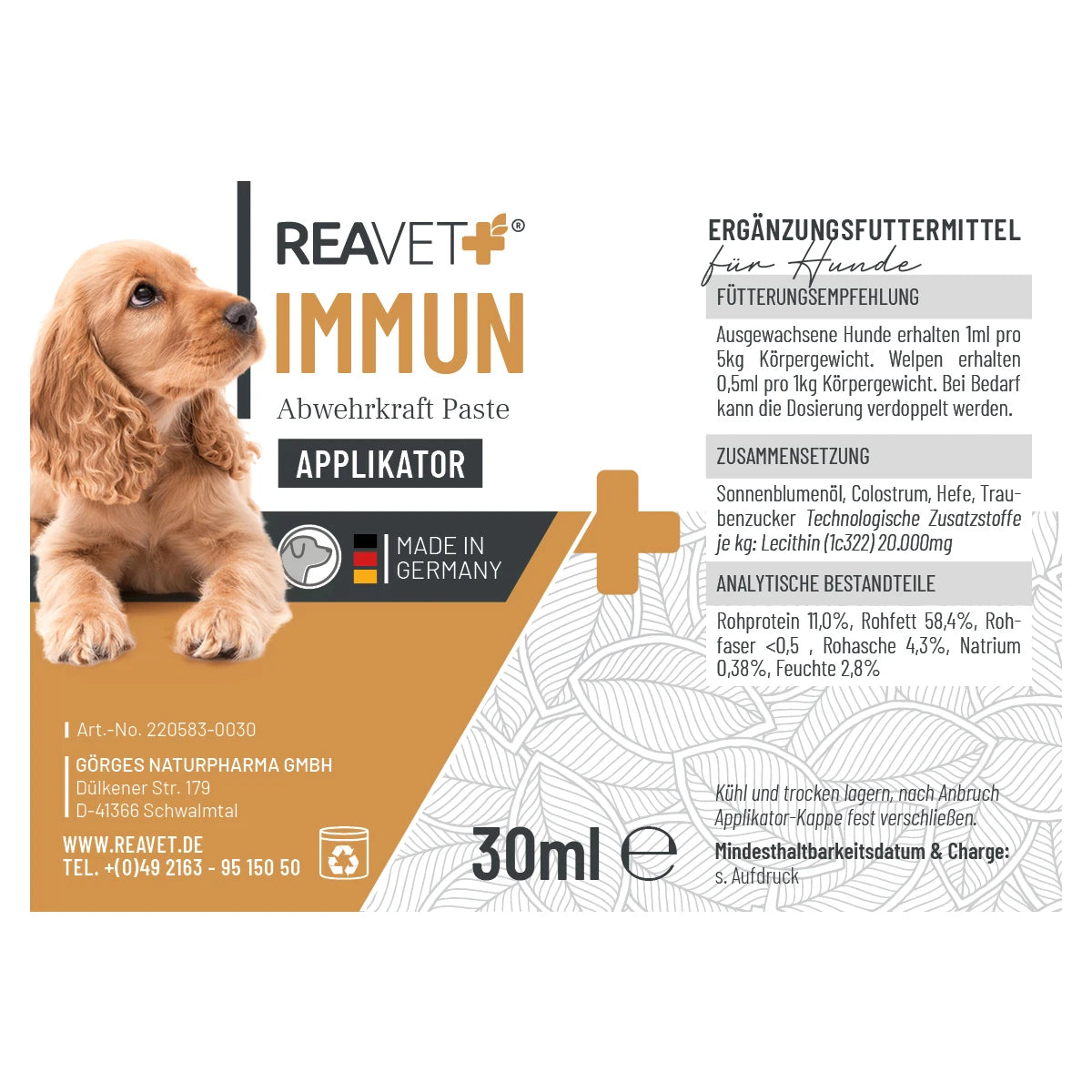 Immun Abwehrkraft Paste 30ml