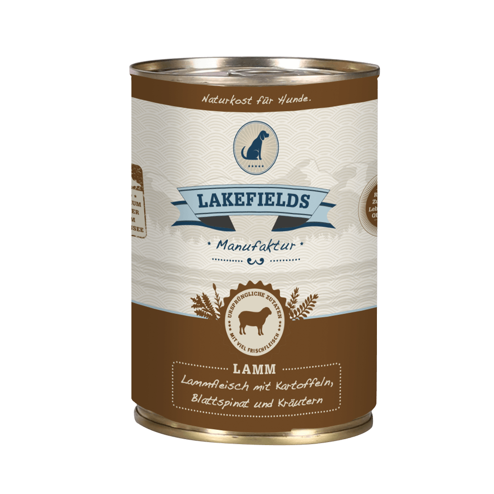 Dosenfleisch-Menü Lamm