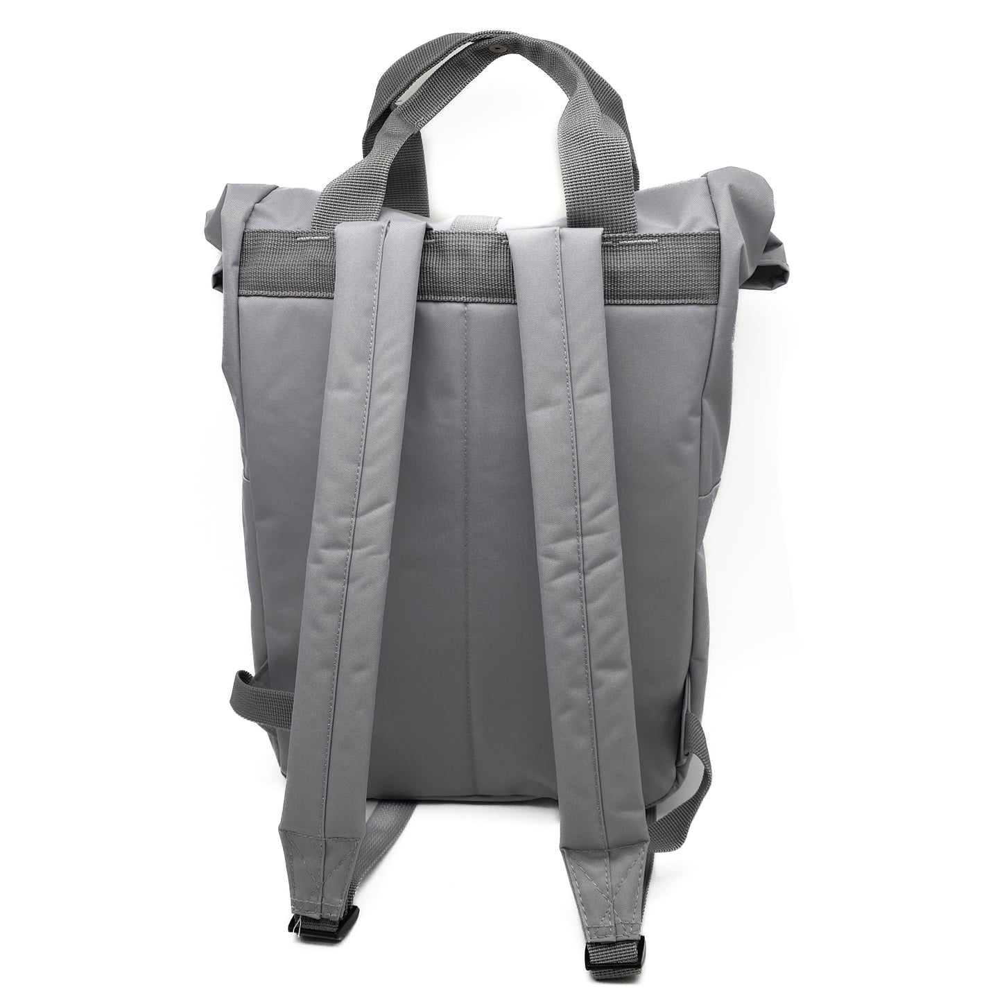 Twin Handle Roll-Top Rucksack Light Grey