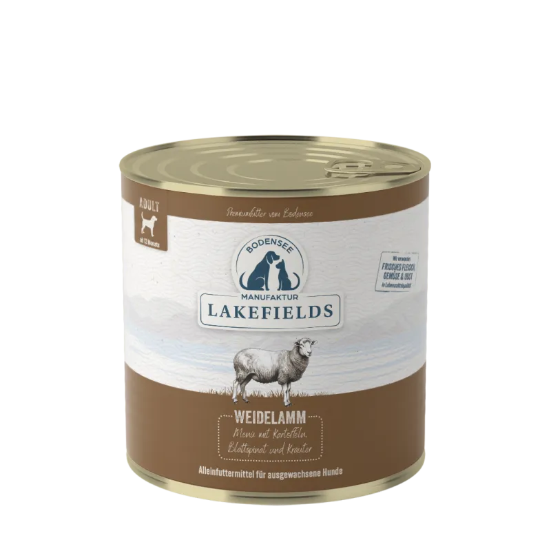 Nassfutter-Menü Lamm