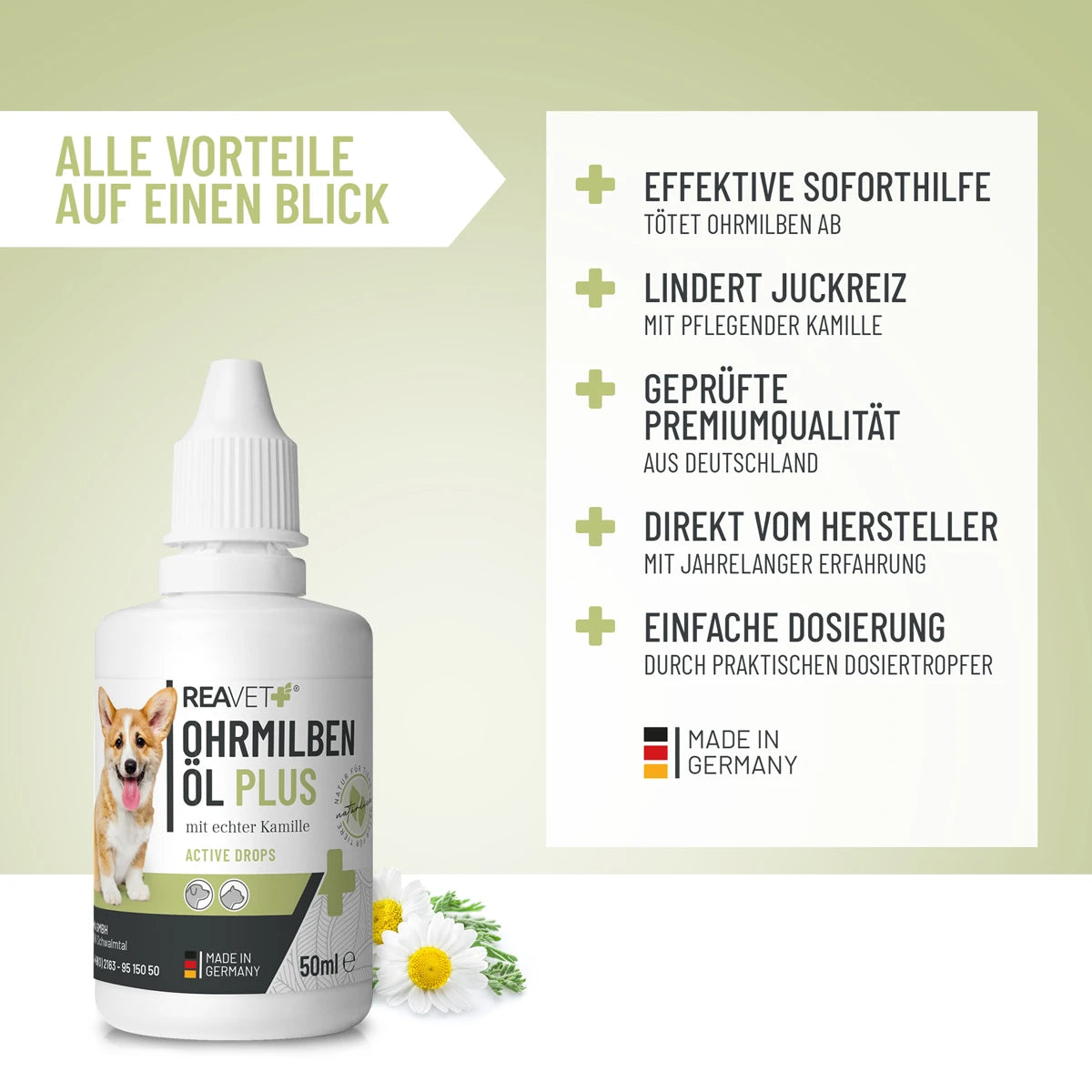 Ohrmilbenöl Plus 50ml
