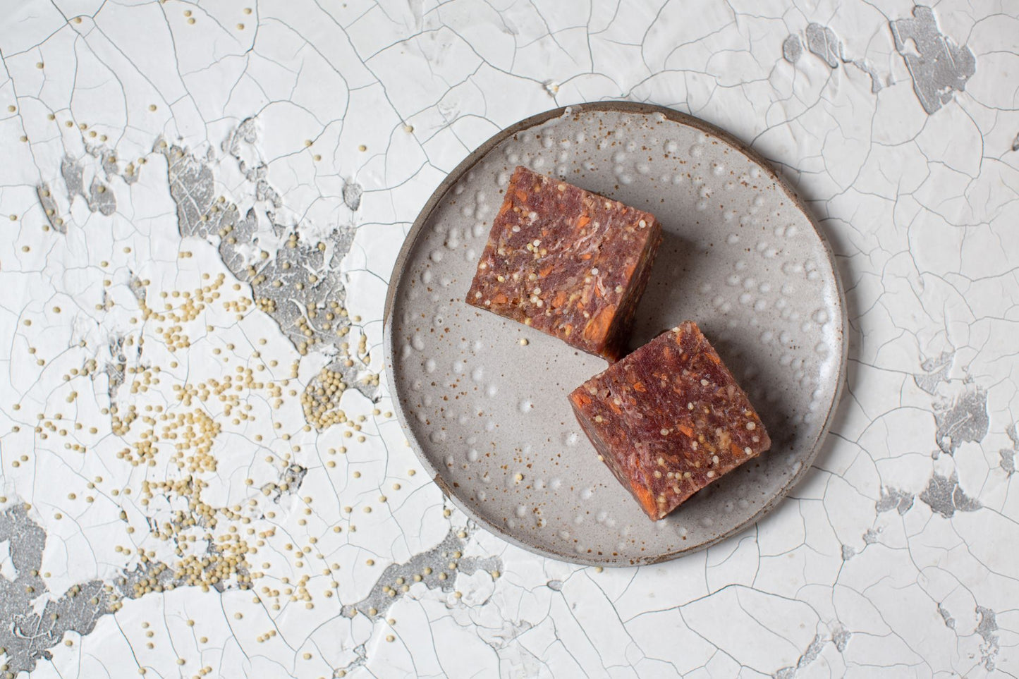 Komplettmenü vom Wild in Würfel 1000g