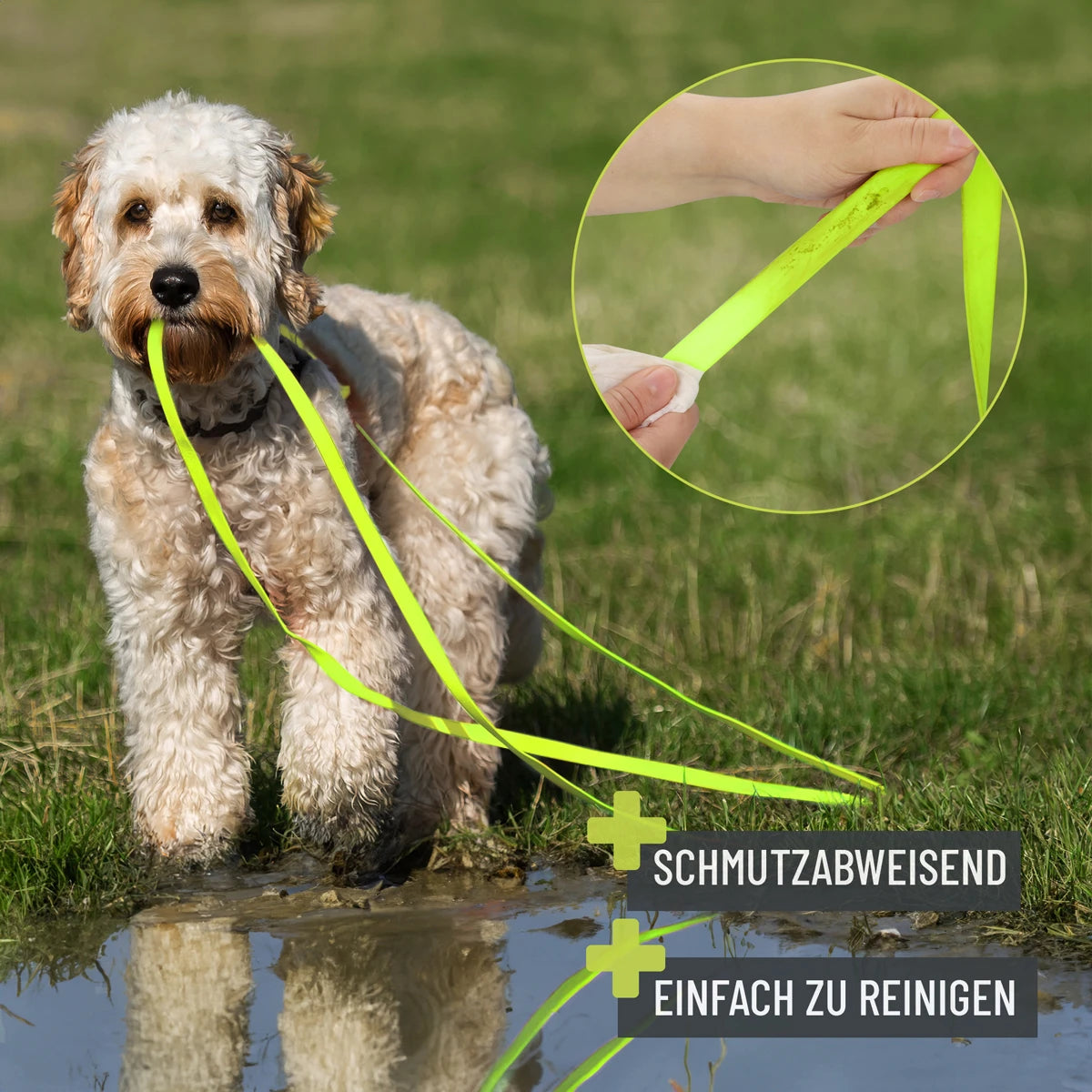 Schleppleine Neon Gelb