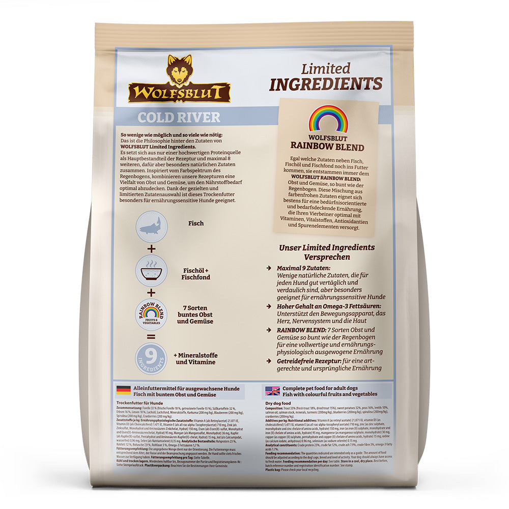 Limited Ingredients Cold River 1kg