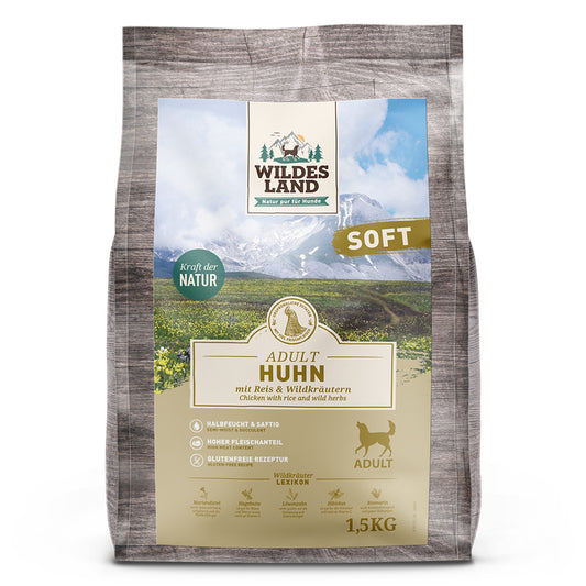 Soft Huhn mit Reis und Wildkräutern 1,5 kg