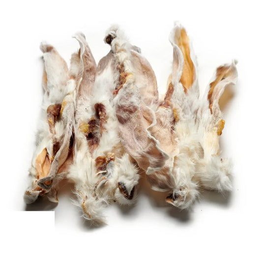 Kaninchen-Ohren mit Fell 1kg
