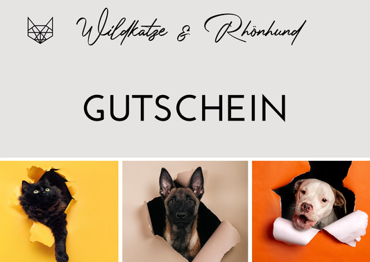 Gutschein Wildkatze und Rhönhund