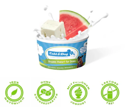 Hundeeis Wassermelone