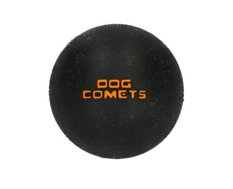 Dog Comets Ball Stardust Schwarz/Orange M