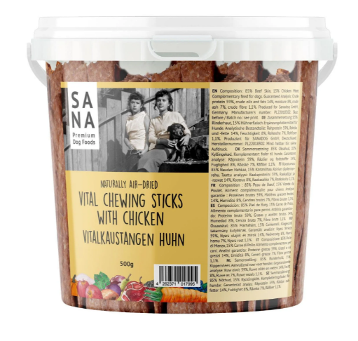 Vitalkaustange Hähnchen mit Hanf und Probiotischer Joghurt 500g