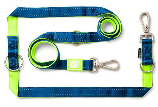 Multifunktionsleine - Matrix Lime Green