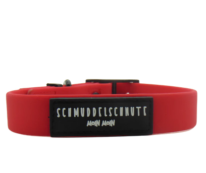 Halsband "Schietwedda" Bordeaux