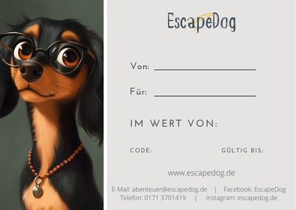 Gutschein EscapeDog