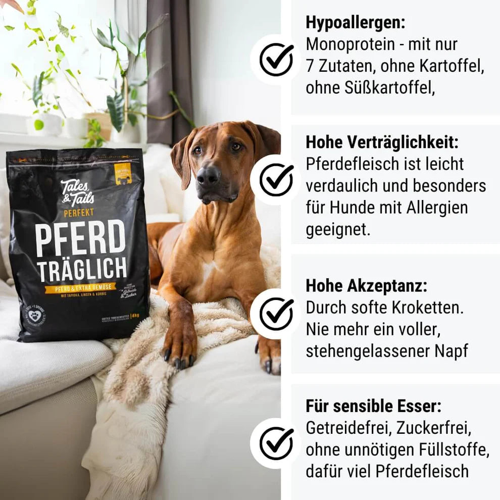 Perfekt Pferdträglich - softes Trockenfutter 4kg